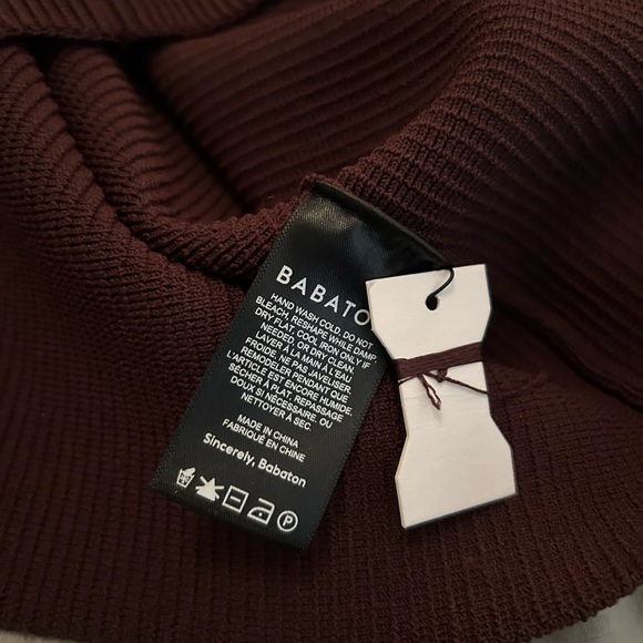 Aritzia Babaton Sculpt Brown Dress - Picture 5 of 5